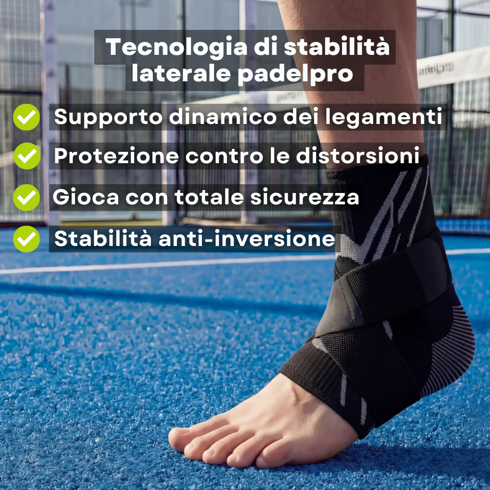 Cavigliera Padelpro – Cambi di direzione in totale controllo