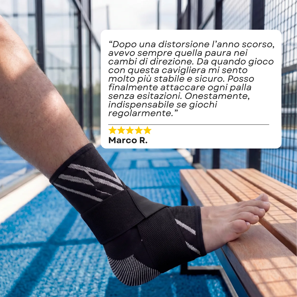 Cavigliera Padelpro – Cambi di direzione in totale controllo
