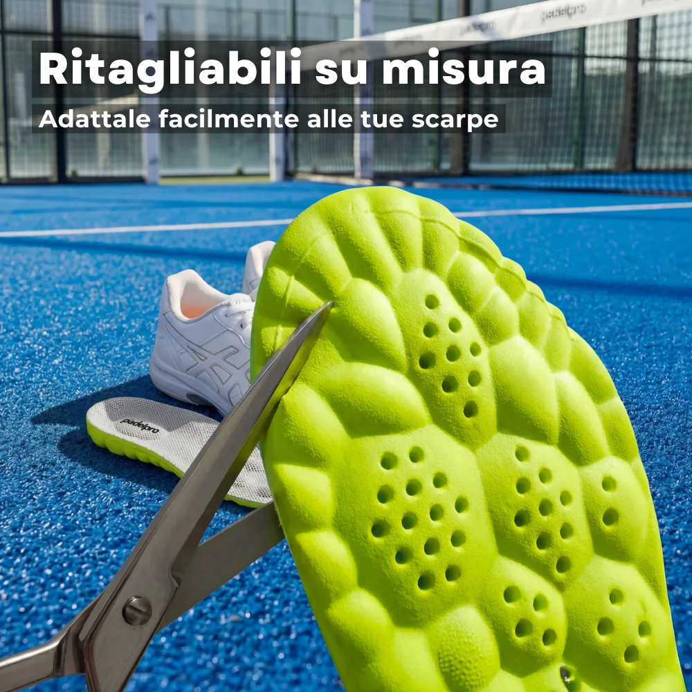 Solette Padel Pro – Gioca più a lungo, senza dolore