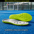 Solette Padel Pro – Gioca più a lungo, senza dolore